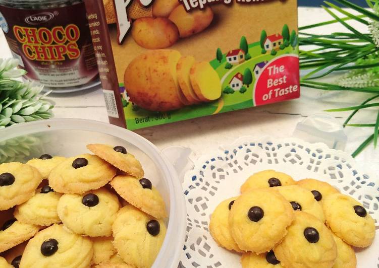 resep lengkap untuk Cookies kentang