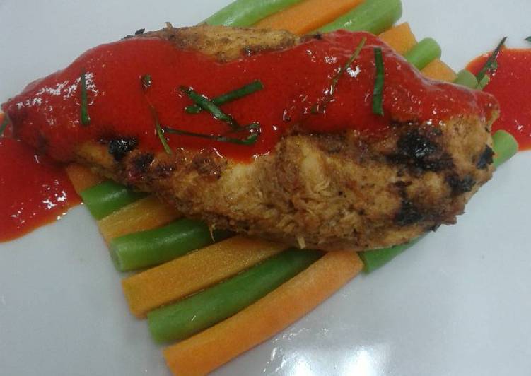 resep Ayam Panggang Riau