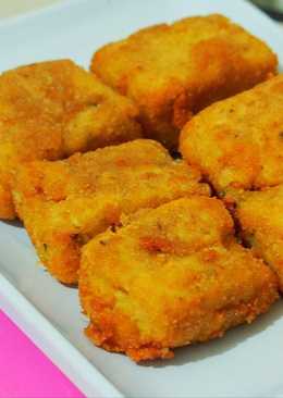 Nugget ayam wortel bau pizza