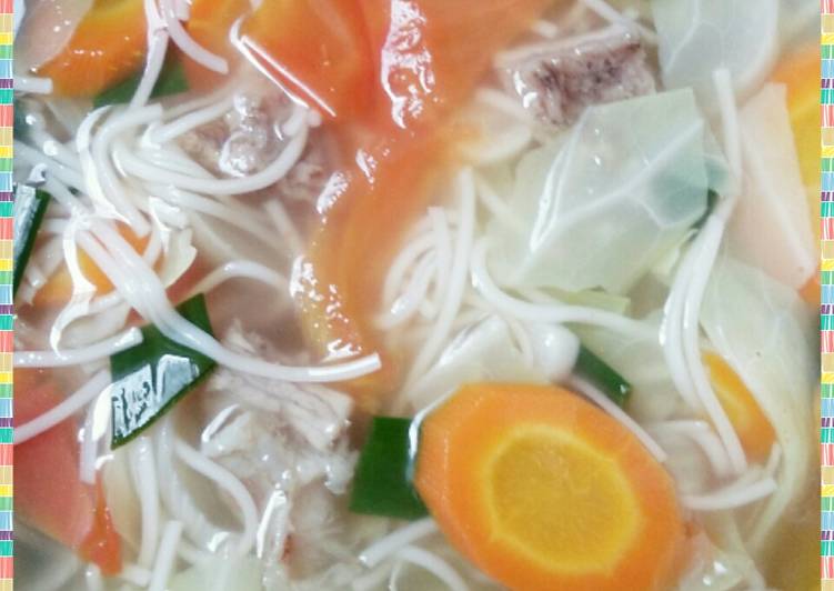 resep lengkap untuk Sayur Bening Wortel Misoa