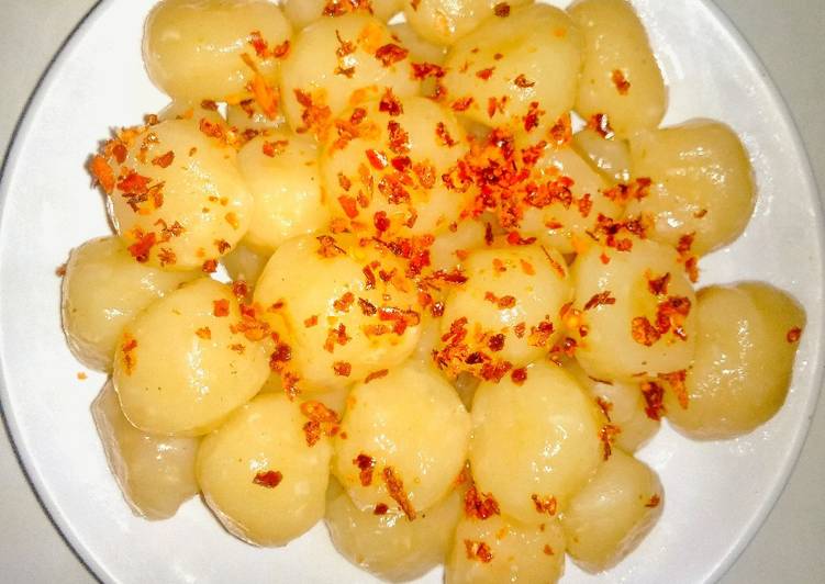 Resep Cilok extra Bawang Putih Kiriman dari Feriz Sandy Kurniawan