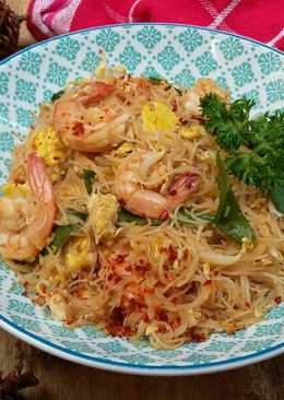 Pad thai (bihun goreng khas thailand) #pr_olahanudang