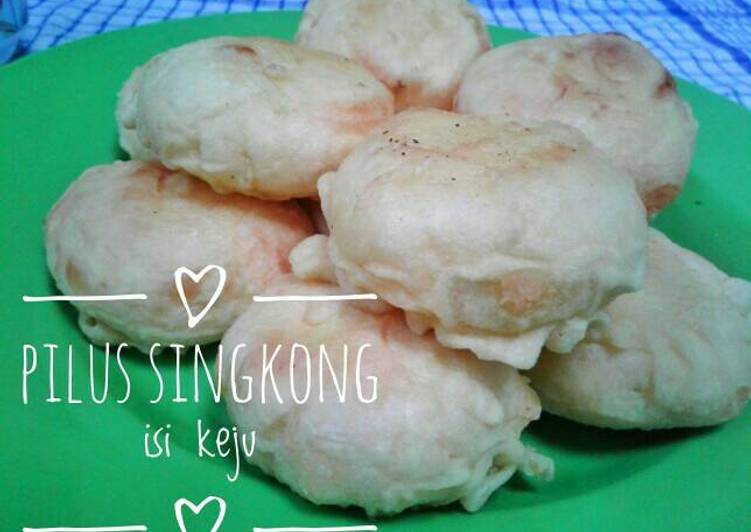 Resep Pilus singkong isi keju #indonesiamemasak By Rabiahsyareefa