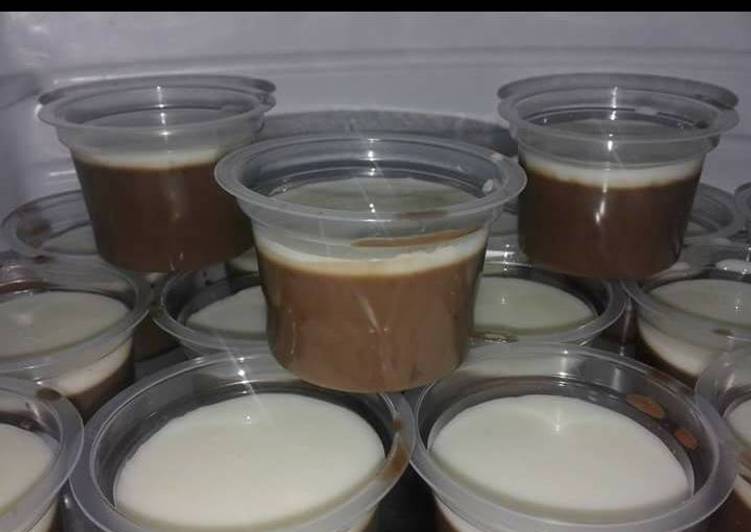 resep Puding Kfc vla susu