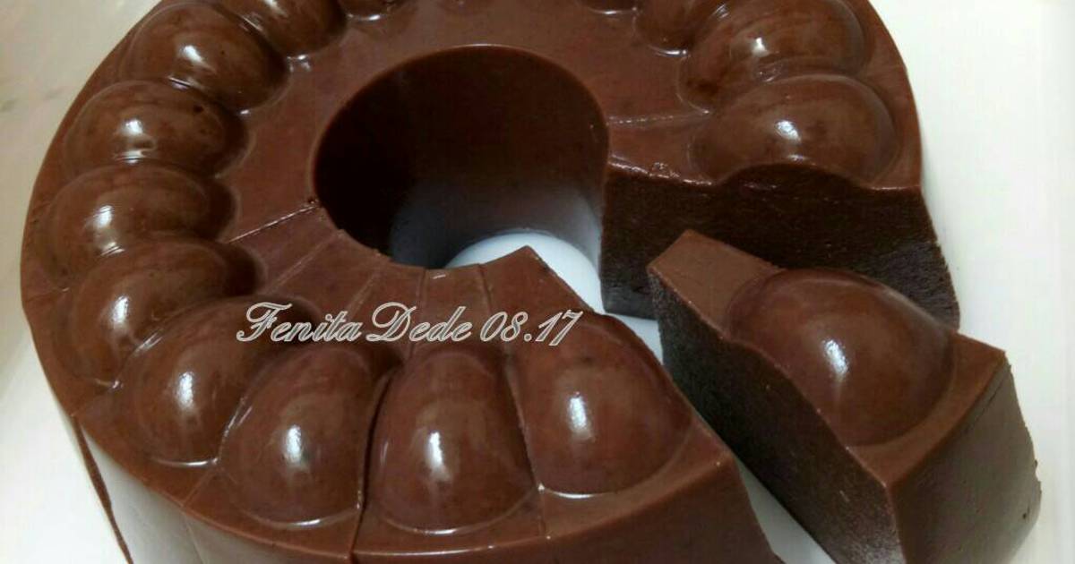 243 resep puding brownies coklat roti tawar enak dan 