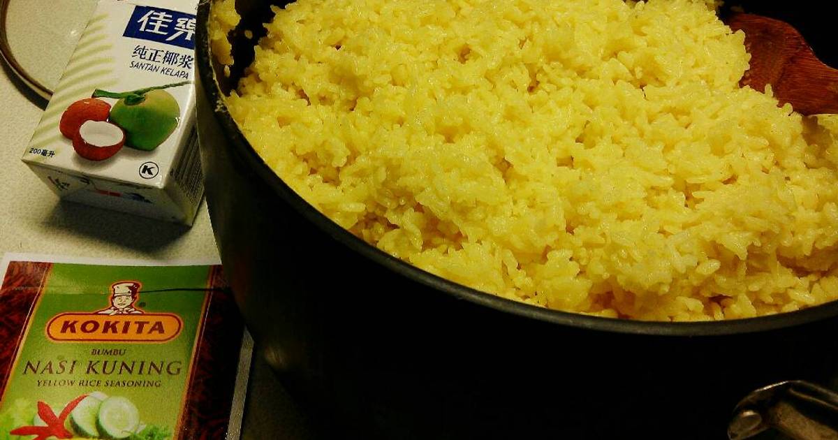 5 Resep Nasi Kuning Kokita Santan Kara Enak Dan Sederhana