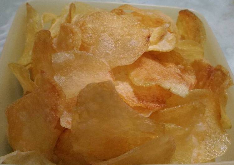gambar untuk cara membuat Kripik kentang kriuk