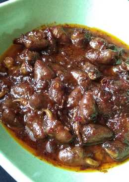 Semur jantung ayam