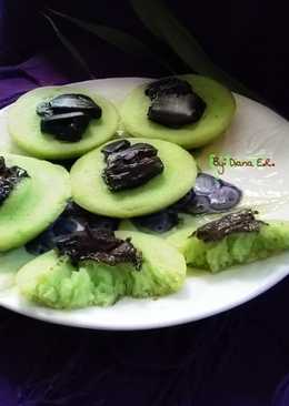 Kue Pukis Bulat Pandan Coklat #pr_olahancoklat