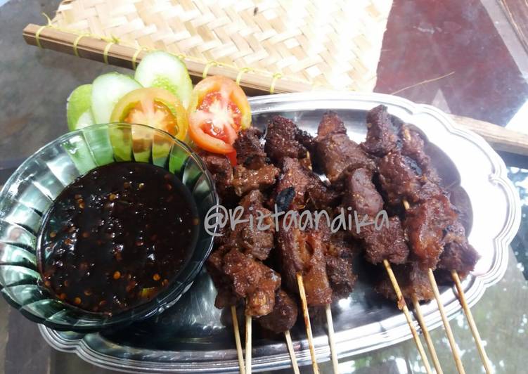 Resep Sate Sapi Brambang Asem Dari Rizta Andika Purry