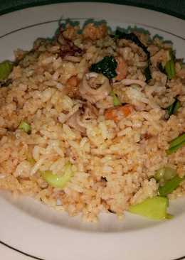 Nasi goreng seafood