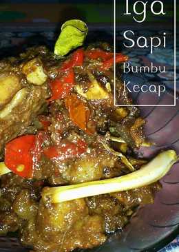 Iga Sapi Bumbu Kecap