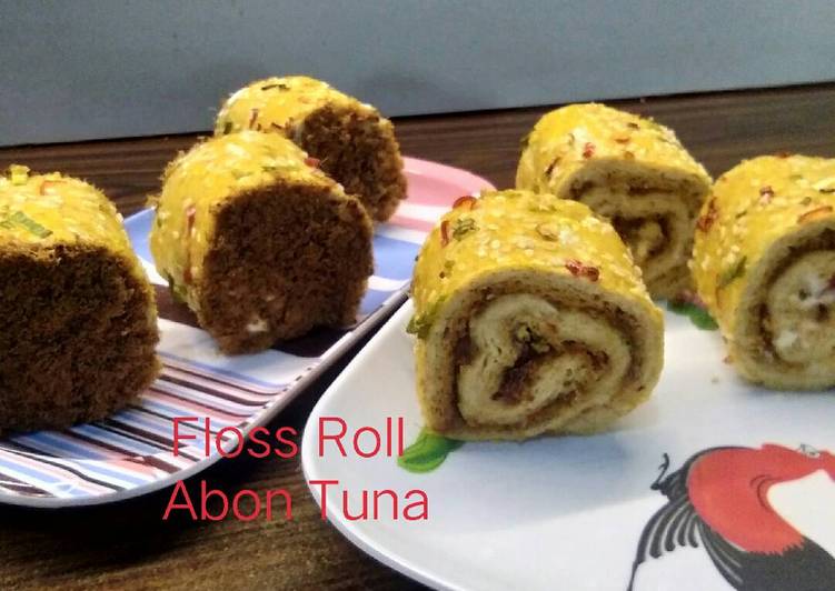 resep makanan Floss Roll Abon Tuna #keto