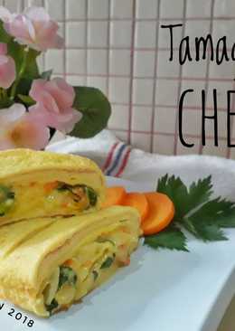 Tamagoyaki cheese (telur dadar keju ala Jepang)