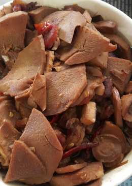 Rebung masak udang kering