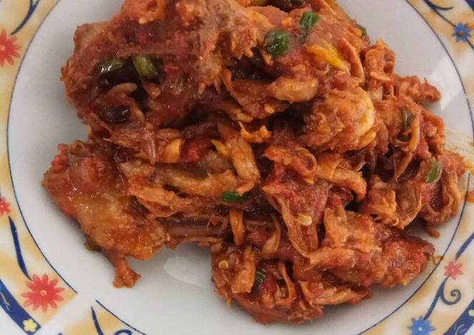 Resep Gongso Ayam Suir oleh Ulii Yuliiani - Cookpad