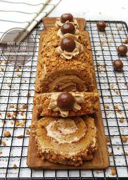 Mocca Nougat Roll Cake