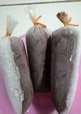 Es lilin coklat chocolatos