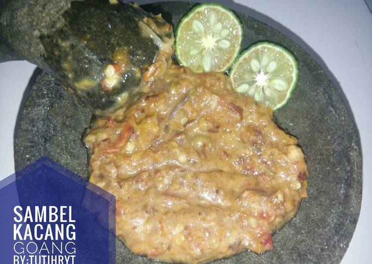 gambar untuk cara membuat Sambel kacang / sambel nasi uduk