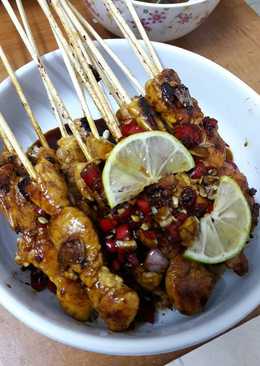 Sate Ayam Bumbu Kecap Pedas