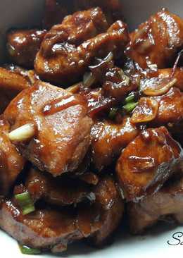 Ikan Tuna Goreng Saus Teriyaki