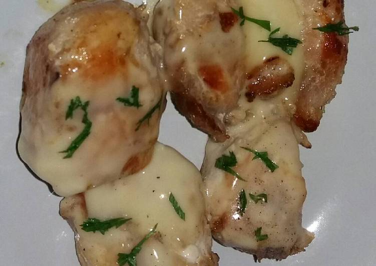 Resep Grilled cheesy chicken fillet