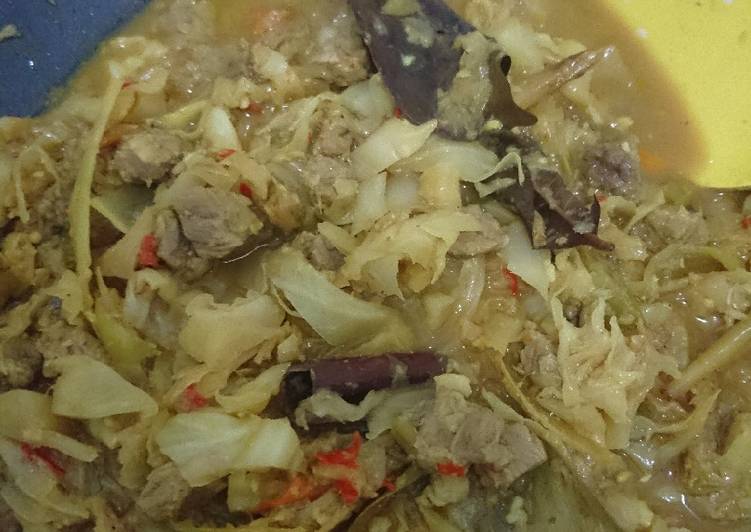 Resep Tongseng mercon daging sapi tanpa santan Kiriman dari een zuraeni