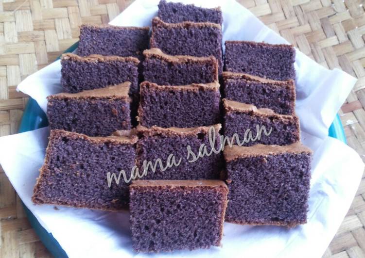 Resep Bolu Ketan Hitam Panggang By Mama Salman