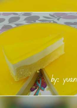 Cake puding jeruk