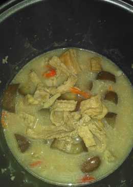 Lodeh 4t (terong,tahu,tempe,teri) magicom