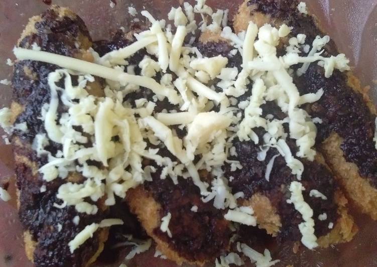 gambar untuk resep Nuget pisang coklat keju endol