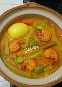 Sayur labu siam udang