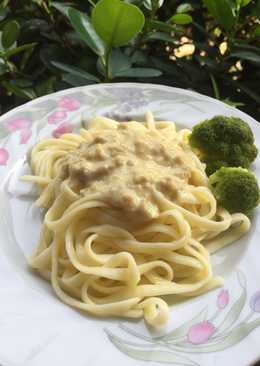 Fetuccini Carbonara kesukaan si Kecil