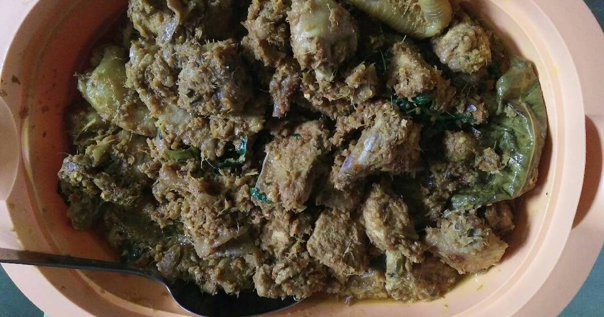 Resep Ayam telor masak bumbu laos ala Dessy MuLyani