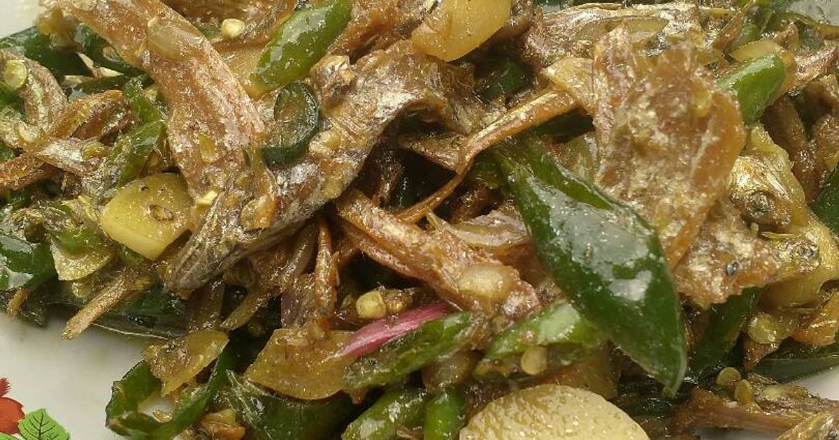  Ikan  asin  cabe hijau 33 resep  Cookpad