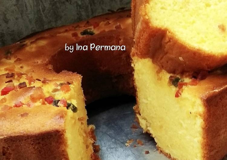 resep masakan Bolu tape panggang