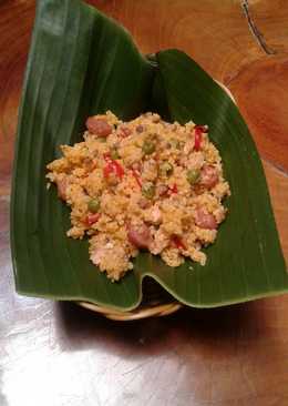 Nasi jagung gurih istimewa