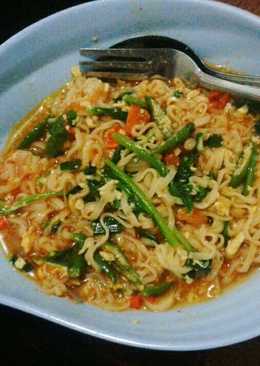 Indomie mi keriting ayam panggang