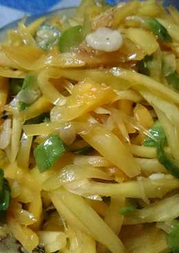 Tumis Pepaya & Gambas (Oyong) Edisi Tanggal Tua