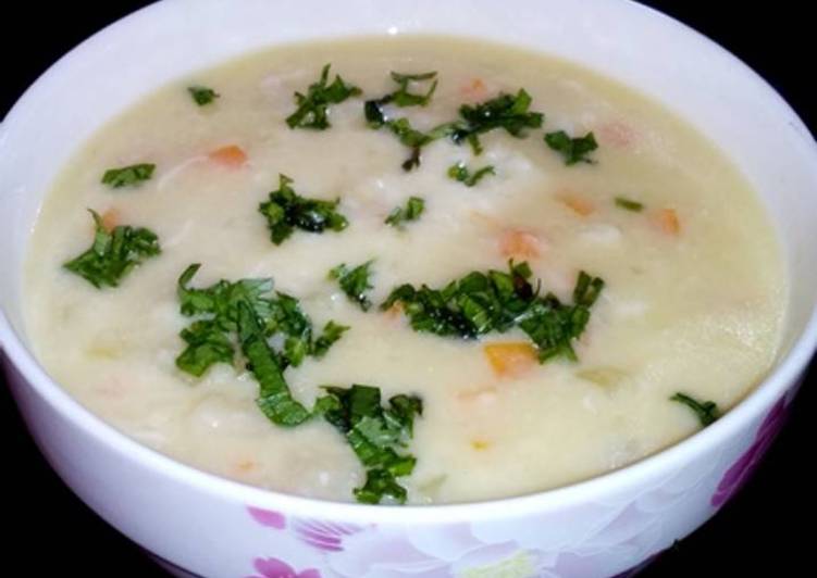 resep cream soup macaroni&cheese