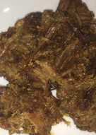 Gepuk daging sapi serundeng #keto