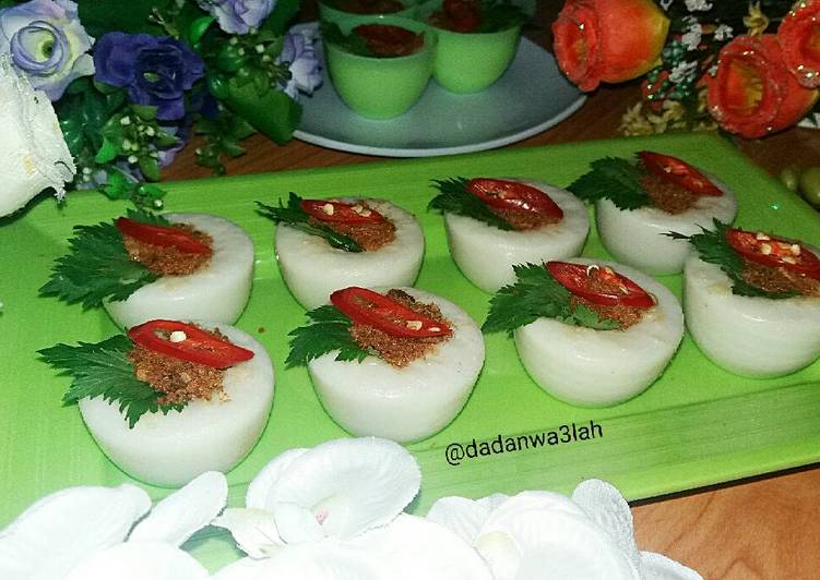 resep lengkap untuk Talam Gurih Edisi Valentine ????????