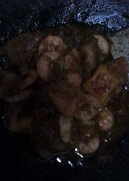 Krecek udang sambel tauco
