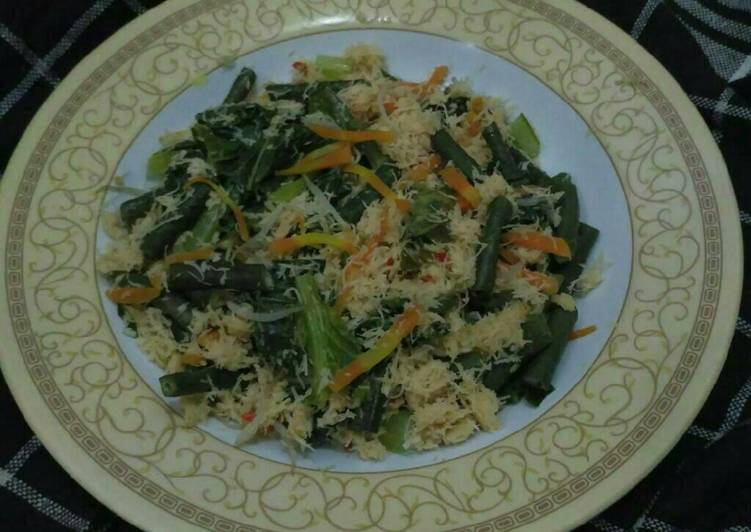 gambar untuk cara membuat Urap-Urap (Gudangan)