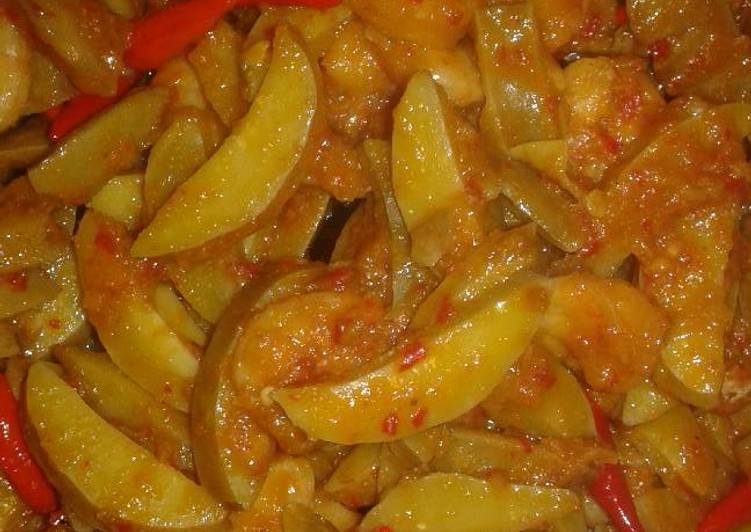 Resep Balado jengkol vs udang By yanti ahmad r