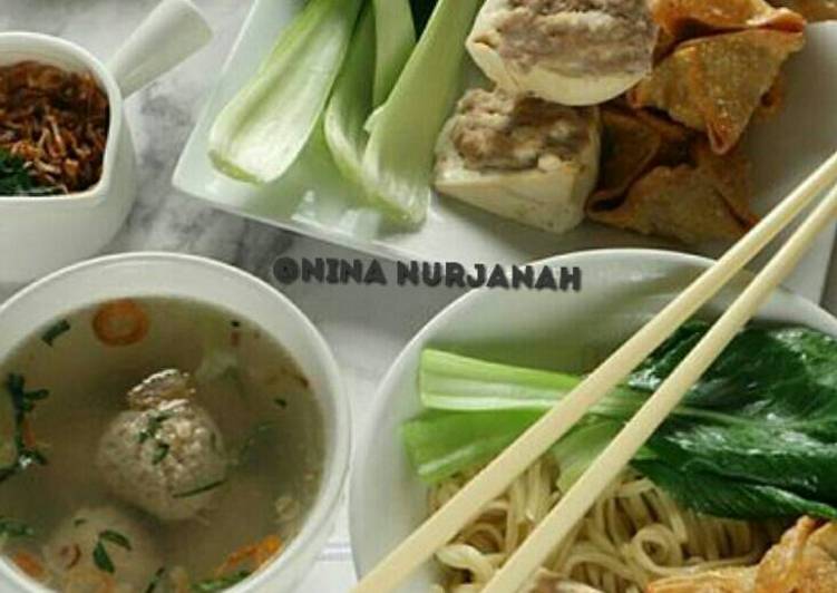 resep makanan Bakso Malang ala-ala.??