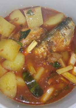 Sarden Kalengan + Kentang