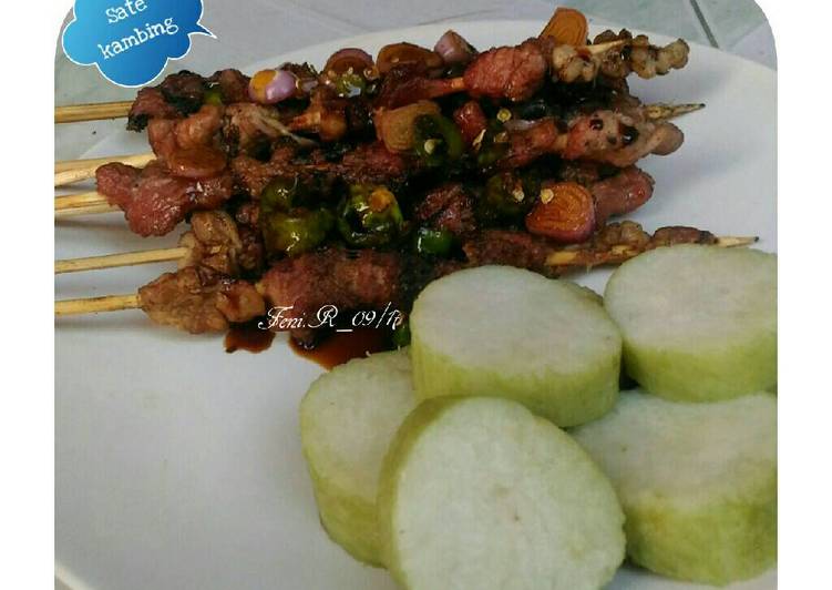 gambar untuk cara membuat Sate kambing bumbu kecap#kitaBerbagi