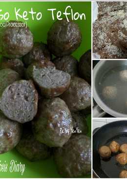 Bakso Keto Teflon (tanpa Food Processor)
