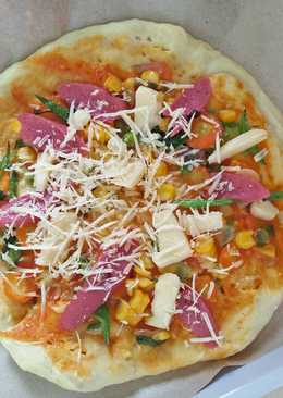 Pizza sayur tanpa daging